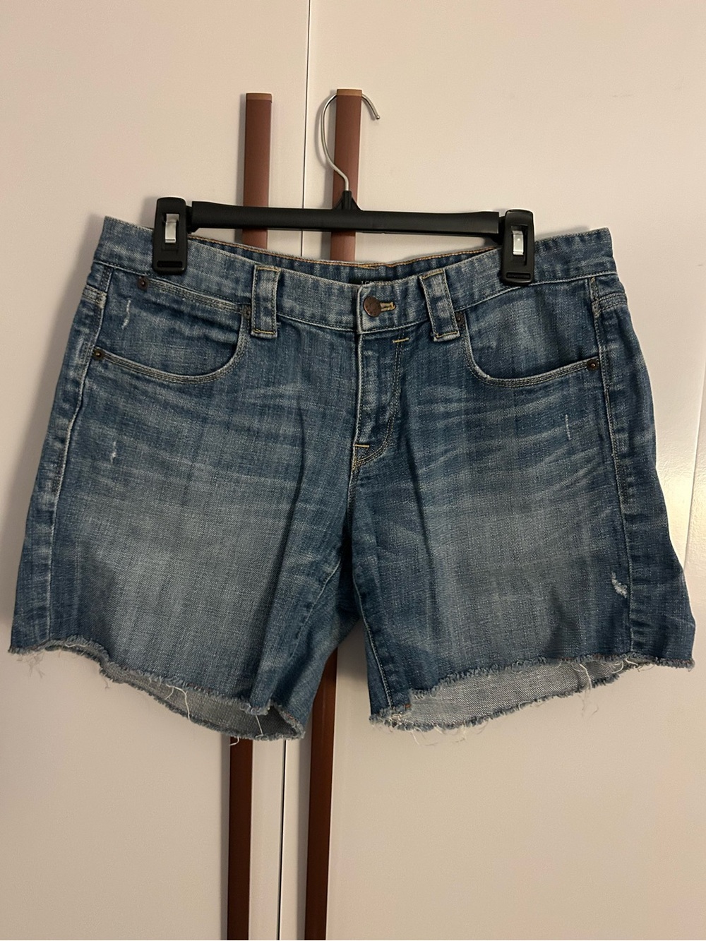 J. Crew stretch Denim Cutoff Shorts size 6